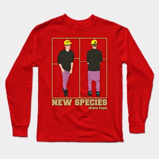 new species drew toys Long Sleeve T-Shirt